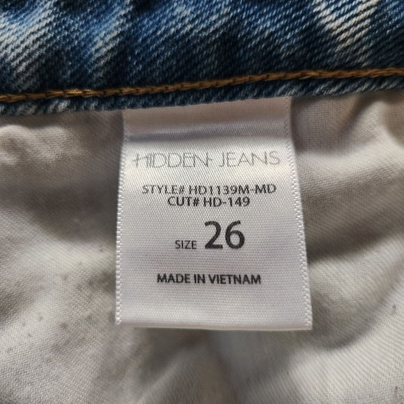 Hidden Straight Leg Jeans - Picture 5 of 6